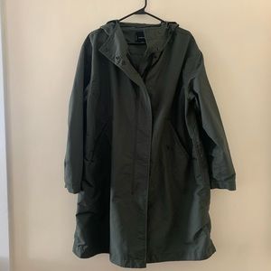 Everlane Green Windbreaker Jacket